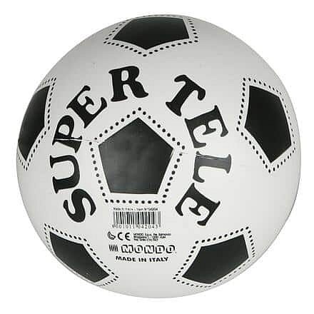 Super Tele 230 gumový míč bílá