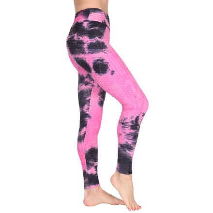 Yoga Color sportovní legíny růžová Velikost oblečení: S