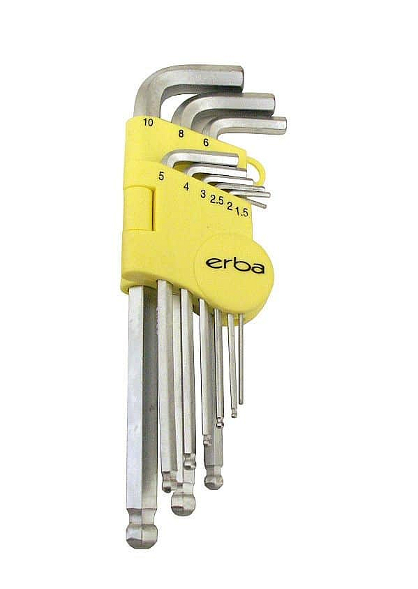 ERBA Imbusový klíč 9 ks ER-46010