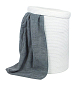 KELA Koš na prádlo RIMOSSA PP plast bílá 42 x 52 cm KL-22980_3002824
