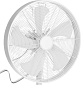 EXCELLENT Ventilátor stojanový nastavitelný 125 cm kovový bílý KO-EE1000040