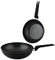 CS SOLINGEN Pánev WOK s nepřilnavým povrchem sada 2 ks MONHEIM 24 / 28 cm CS-079116