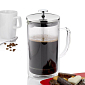 KELA Konvička na čaj a kávu French Press VINCI 950 ml KL-10808