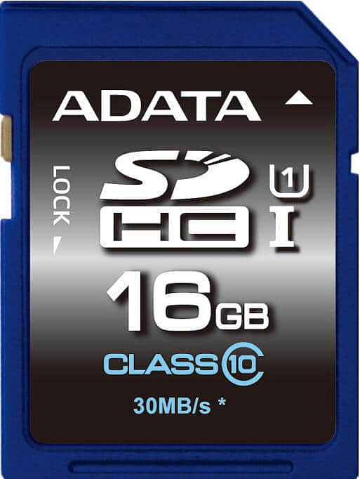 Paměťová karta Adata Premier SDHC 16GB UHS-I Class10