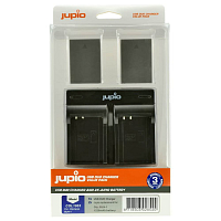 Set Jupio 2x BLN-1 (BLN1) 1220 mAh + USB duální nabíječka