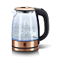 BERLINGERHAUS Rychlovarná konvice 1,7 l 2200W Rosegold Metallic Line BH-9118