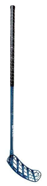 Florbalová hůl Unihoc Real Stick Levelround 95 cm - modrá