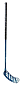 Florbalová hůl Unihoc Real Stick Levelround 95 cm - modrá
