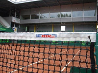 Síť tenisová zdvojená - zelená