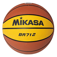 Míč basketbalový MIKASA BR712 - hnědá