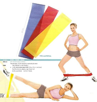 Aerobic guma na cvičení průměr 42 cm - fialová