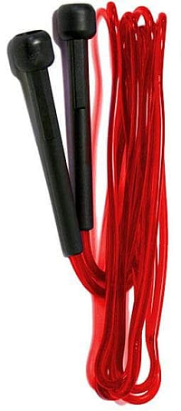 Švihadlo JUMP PVC 1201 - červená