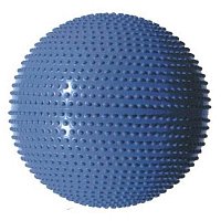 Gymnastický míč MASÁŽNÍ 65 modrá - Modrá