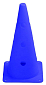 Kužely kopaná 38 cm RICHMORAL děrované - modrá