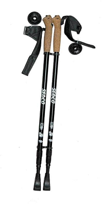 Trekové hole Sedco NORDIC WALKING ALU7075 černé vel. 65-140 cm - černá