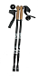 Trekové hole Sedco NORDIC WALKING ALU7075 černé vel. 65-140 cm - černá