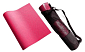 Karimatka na cvičení YOGA+obal SEDCO 4 mm 172x60x0,4cm - růžová