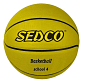 Míč basket SEDCO SCHOOL VEL 4. Odlehčený-perfektní pro školy - žlutá