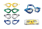 Plavecké brýle EFFEA SILICON 2619 - zelená