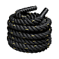 Lano na cvičení SEDCO BATTLE ROPE - dia. 38 mm - černá