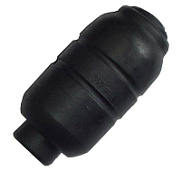 Granát gumový černý SEDCO 350g - černá