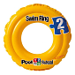 Kruh plavací INTEX DELUXE 51cm - žlutá