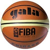 Míč basket GALA CHICAGO BB7011S GALA hnědý velikost 7 - hnědá