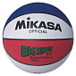 Míč basketbalový MIKASA 1150C - červená/modrá