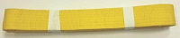Pásek ke kimonu JUDO v.3 EFFEA ŽLUTÁ - žlutá