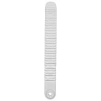 Zubatý pásek -bílý krátký náhradní díl vázání snowboard FACTORY