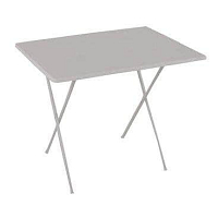 Kempingový stůl Sedco 80 x 60 cm - bílá
