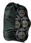 Fotbalové míče SEDCO PARK 4 SET 6ks + nylonová síť/sleva 30% - bílá