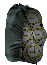 Fotbalové míče SEDCO 5 FOOTBALL SET 6ks + nylonová síť - bílá