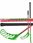 Florbalová hůl Sona Dynamic 95cm pravá zeleno/růžová - zelená
