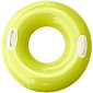 Kruh plavací INTEX s držadlem 76cm - žlutá
