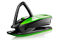 Boby řiditelné SkiDrifter Monster PLASTKON - zelená