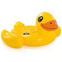 Plovoucí ostrov INTEX MEGA YELLOW DUCK 56286 - žlutá