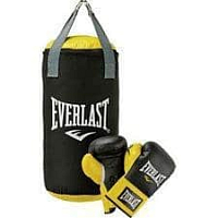 Boxing SET JUNIOR Everlast 45 cm - černá