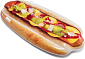 Lehátko INTEX 58771 nafukovací Hotdog 180x89 cm - béžová