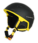 Lyžařská přilba Blizzard Double ski 60-62 Black Matt/Neon Yellow - černá
