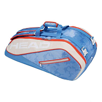 Tenis taška na rakety HEAD TOUR TEAM 9R SUPERCOMBI - modrá