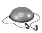 Balanční podložka LiveUp Home STEP Ball s expandery 660 mm - stříbrná