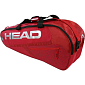 Tenis taška na rakety HEAD TOUR ELITE 6R COMBI - červená