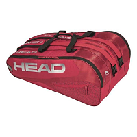 Tenis taška na rakety HEAD TOUR ELITE 12R MONSTERCOMBI - červená