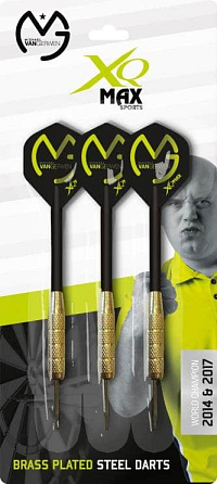 Šipky XQ MAX Steel Brass Michael van Gerwen 18g - 18