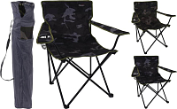 Skládací rybářská campingová židle RedCliffs 81x51x42 cm - camouflage