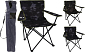 Skládací rybářská campingová židle RedCliffs 81x51x42 cm - camouflage