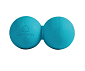 Masážní míček LivePro LP8502 peanut - modrá