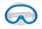 Potápěčské brýle Escubia Francis 231103 Junior - modrá