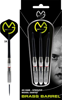 Šipky XQ MAX Steel Brass Michael van Gerwen 20g - 20